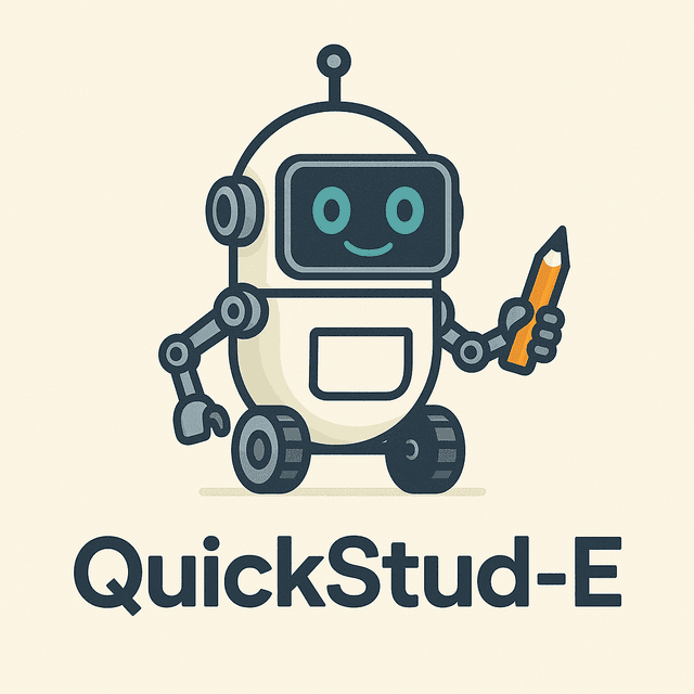 QuickStud-E brand artwork